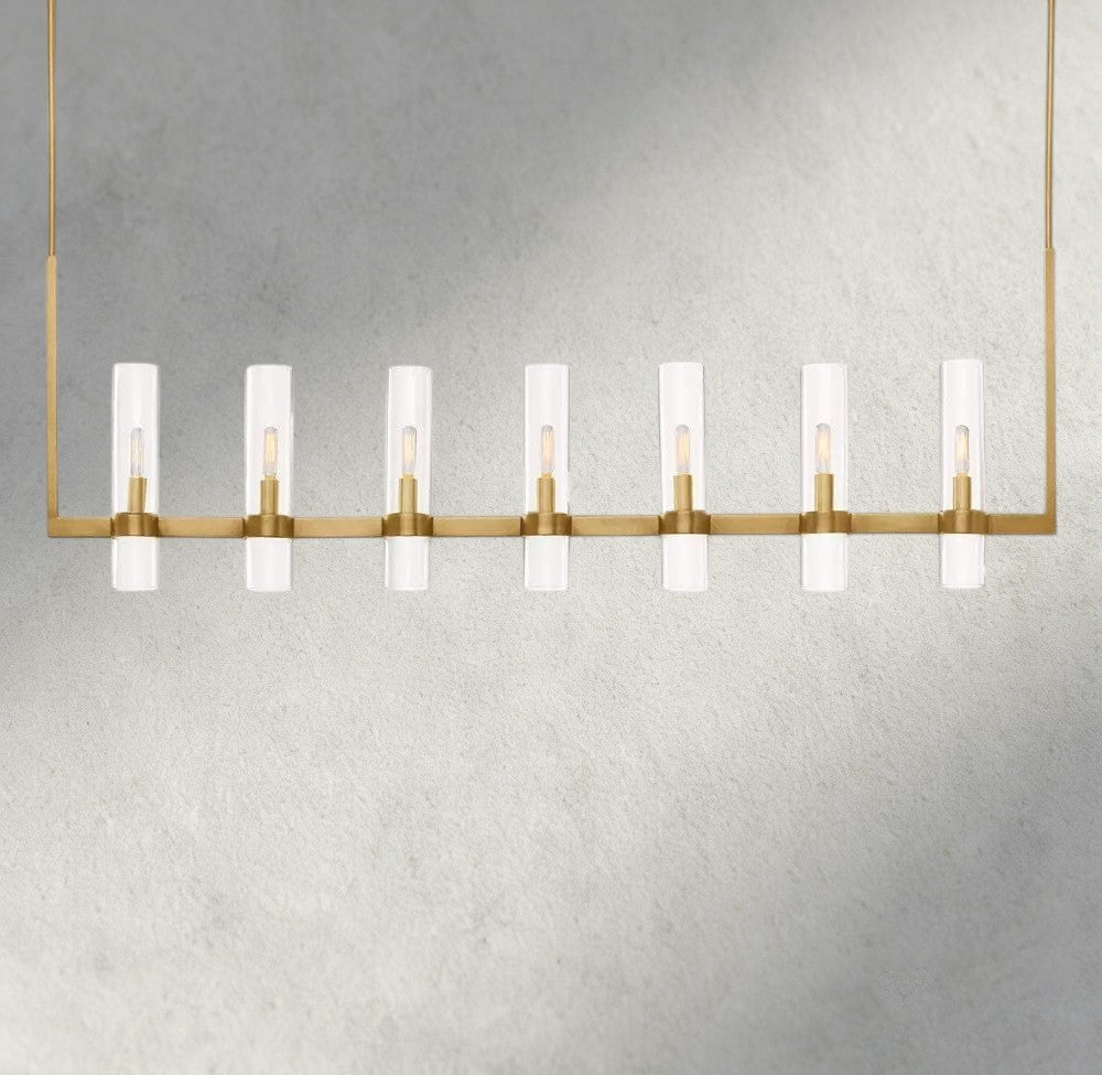 Ravay Linear Chandelier 59", 73" - GILDLAMPS