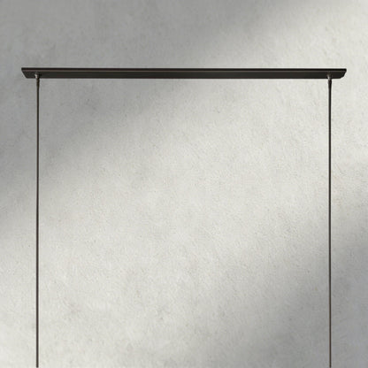Ravay Linear Milk Glass Chandelier 59", 71" - GILDLAMPS