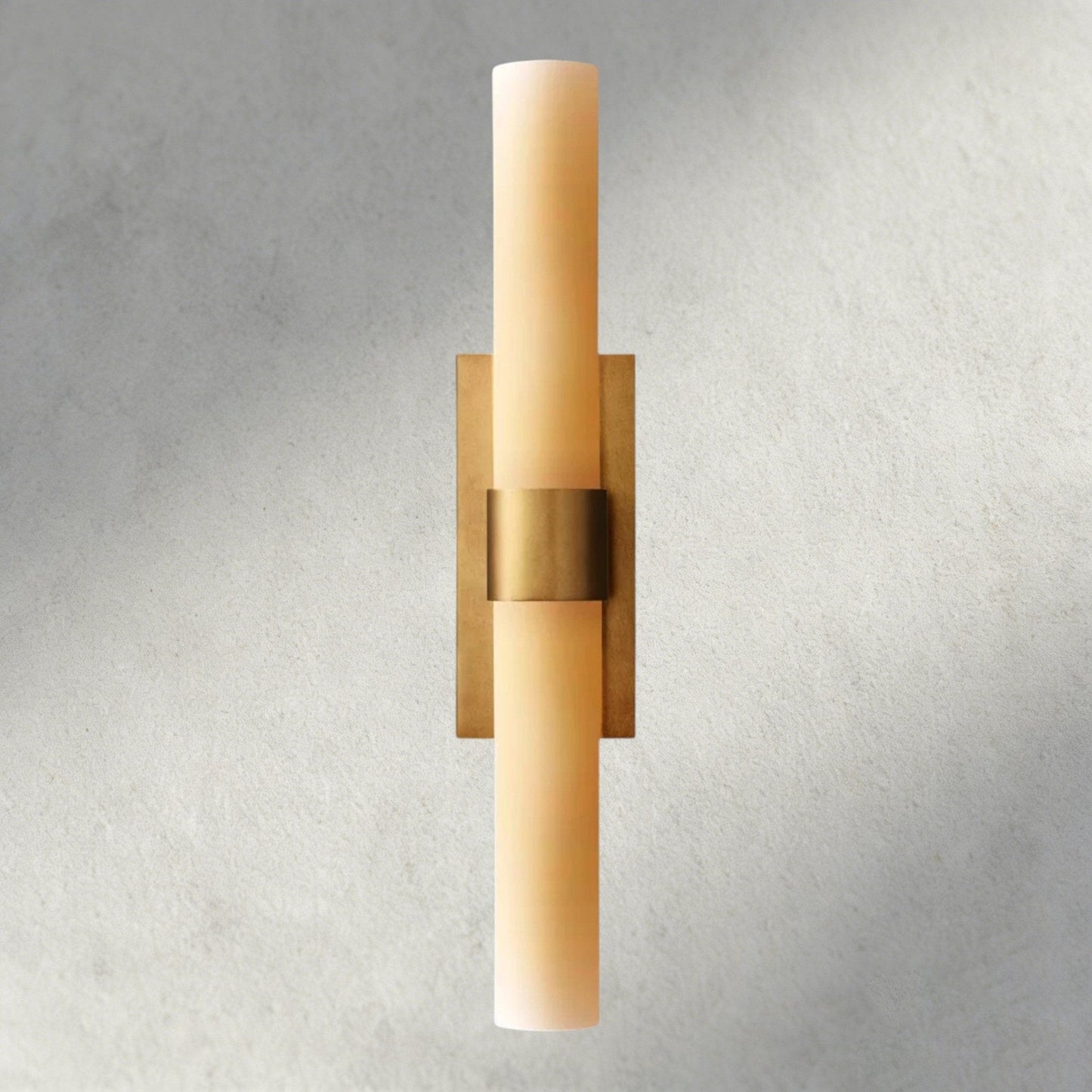 Ravay Milk Glass Linear Sconce - GILDLAMPS