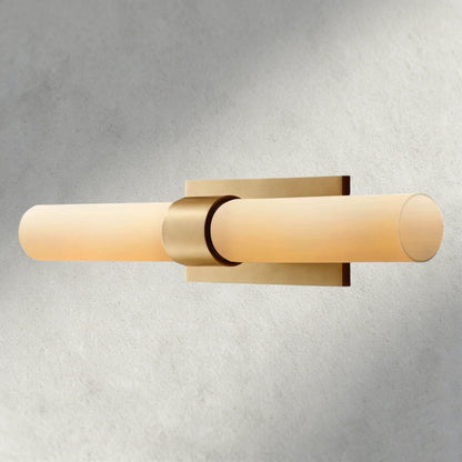 Ravay Milk Glass Linear Sconce - GILDLAMPS