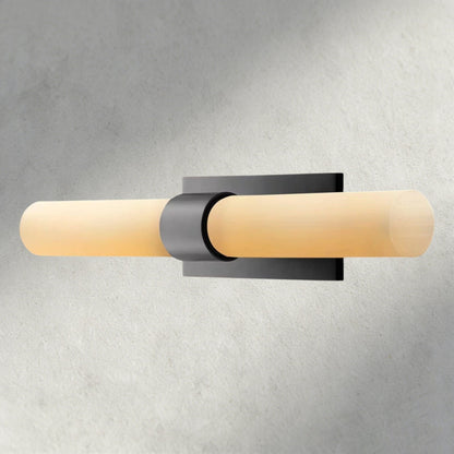Ravay Milk Glass Linear Sconce - GILDLAMPS