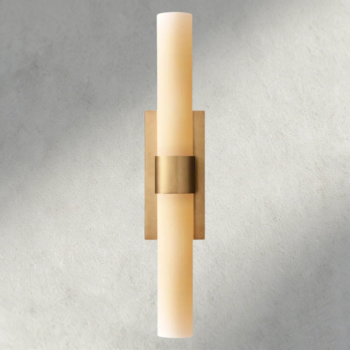 Ravay Milk Glass Linear Sconce - GILDLAMPS