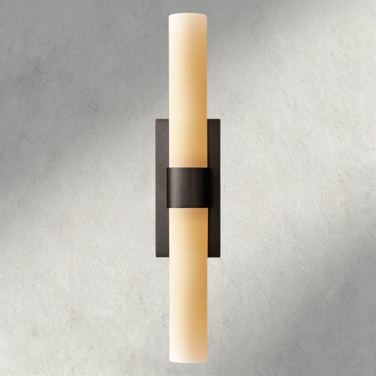 Ravay Milk Glass Linear Sconce - GILDLAMPS