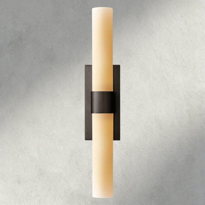 Ravay Milk Glass Linear Sconce - GILDLAMPS