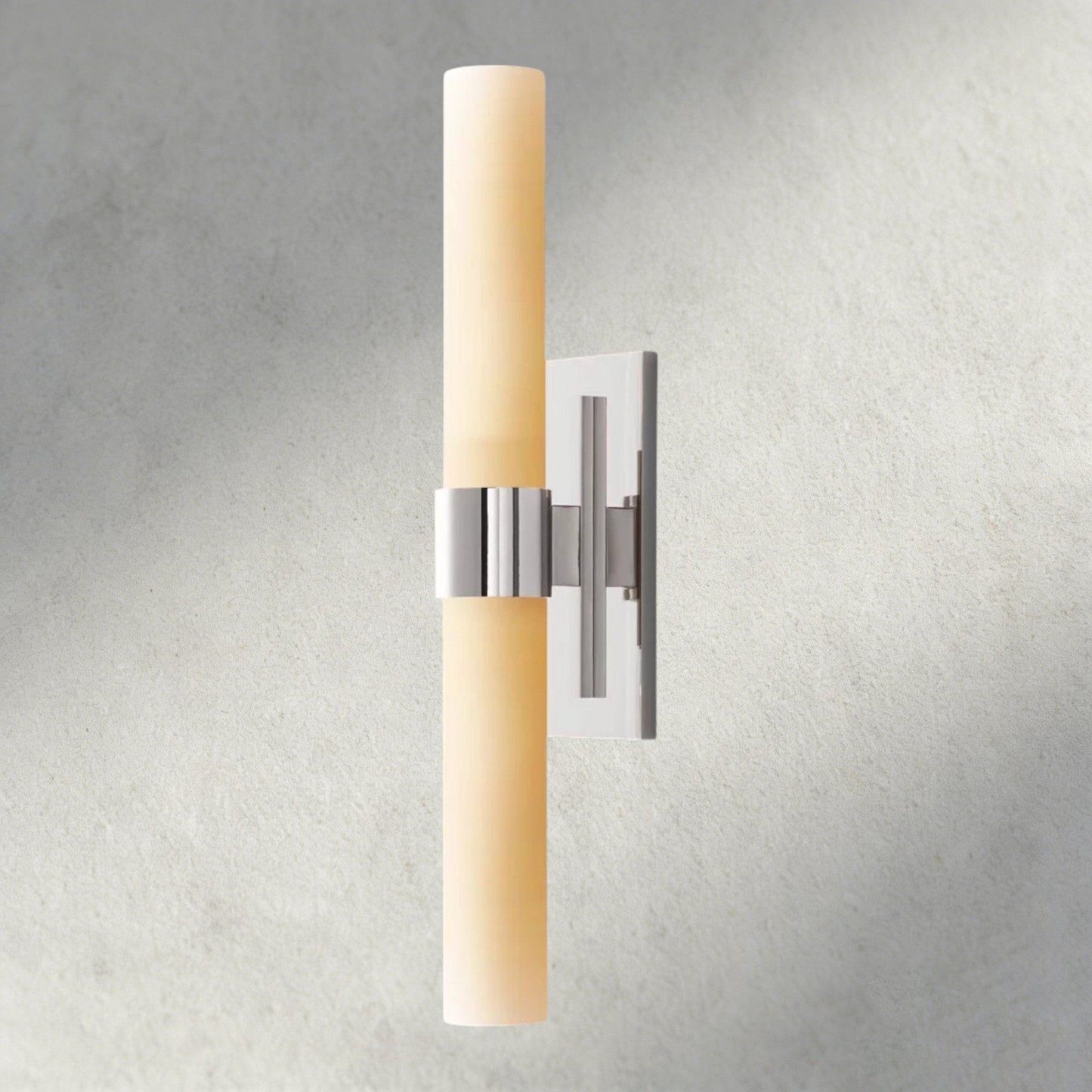 Ravay Milk Glass Linear Sconce - GILDLAMPS