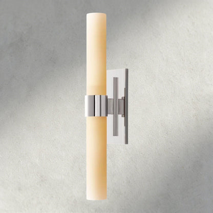 Ravay Milk Glass Linear Sconce - GILDLAMPS