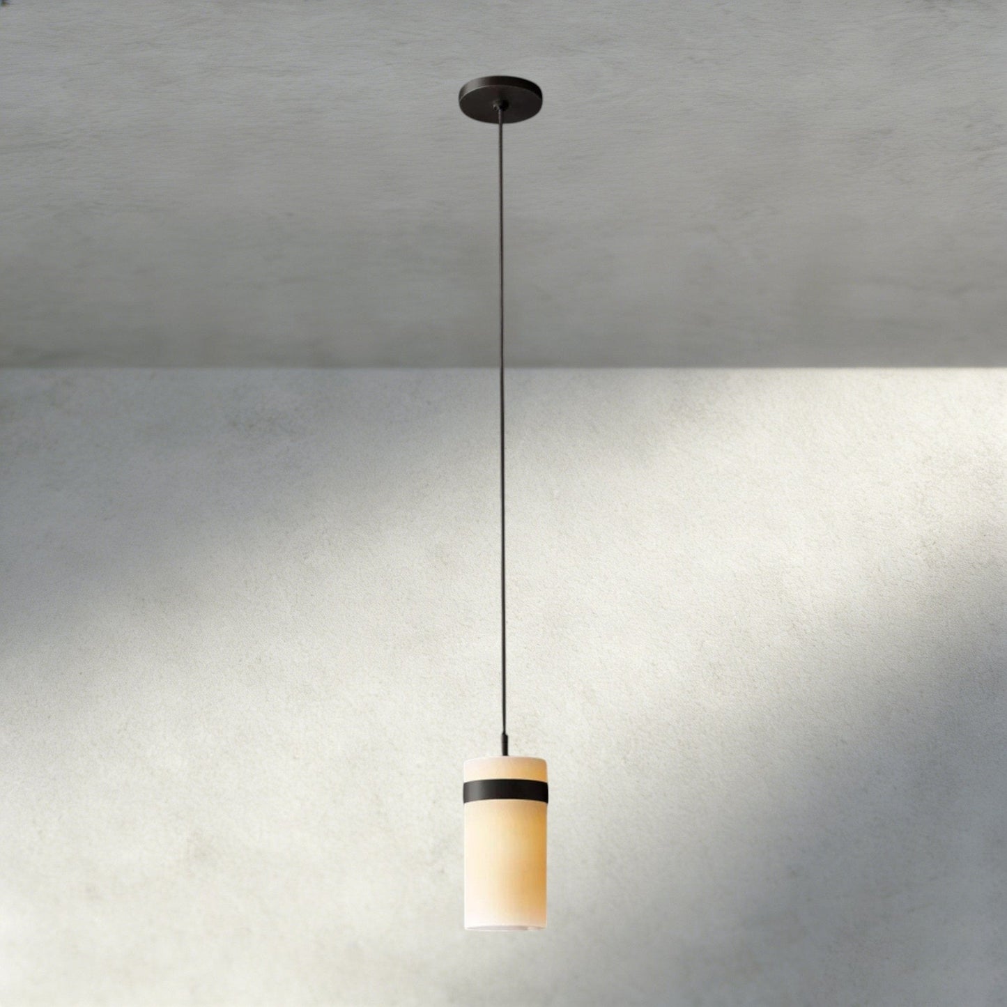 Ravay Milk Glass Pendant 5", 8", 10", 12" - GILDLAMPS