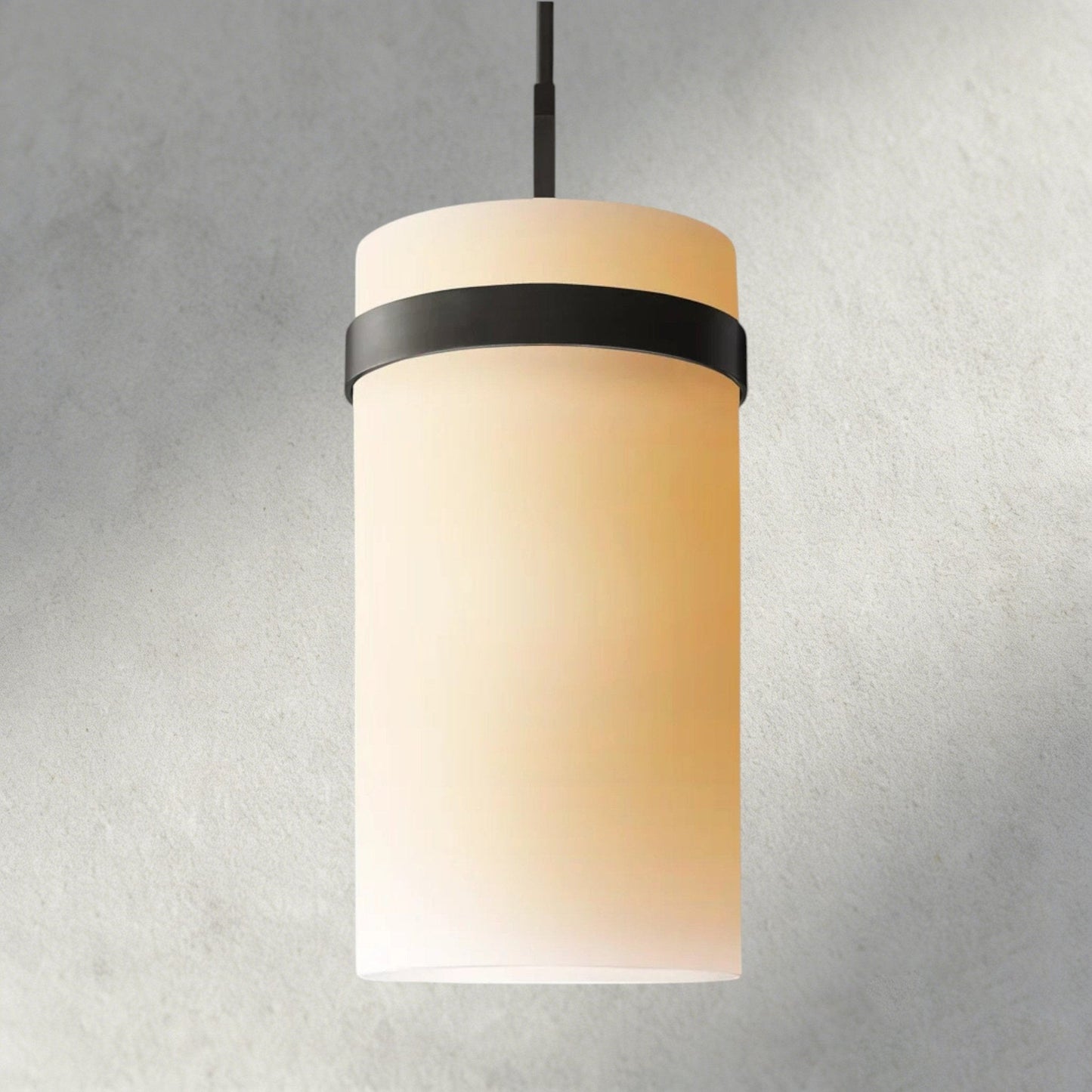 Ravay Milk Glass Pendant 5", 8", 10", 12" - GILDLAMPS