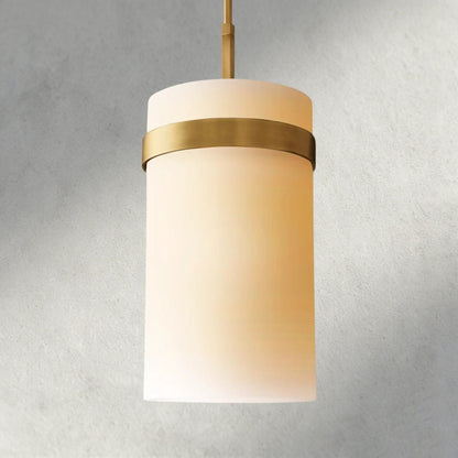 Ravay Milk Glass Pendant 5", 8", 10", 12" - GILDLAMPS