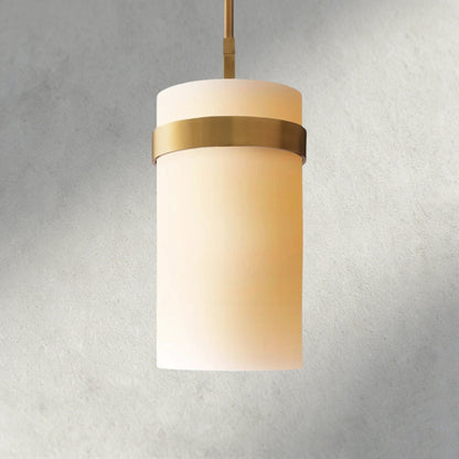 Ravay Milk Glass Pendant 5", 8", 10", 12" - GILDLAMPS