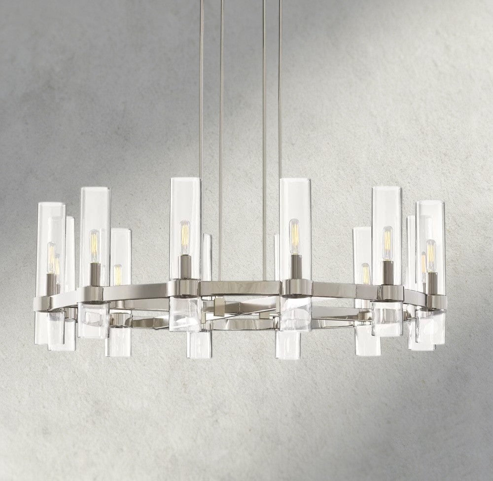 Ravay Round Chandelier 36", 48", 60" - GILDLAMPS