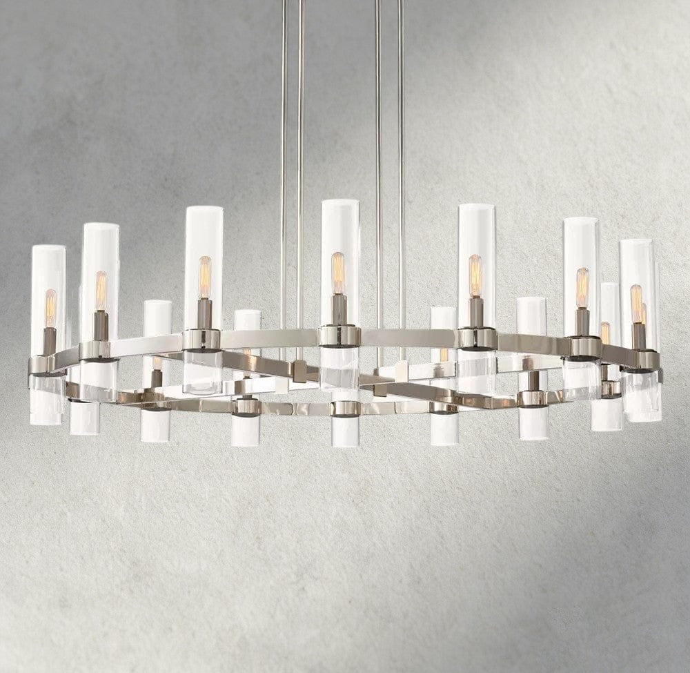 Ravay Round Chandelier 36", 48", 60" - GILDLAMPS