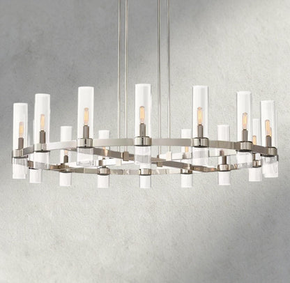 Ravay Round Chandelier 36", 48", 60" - GILDLAMPS
