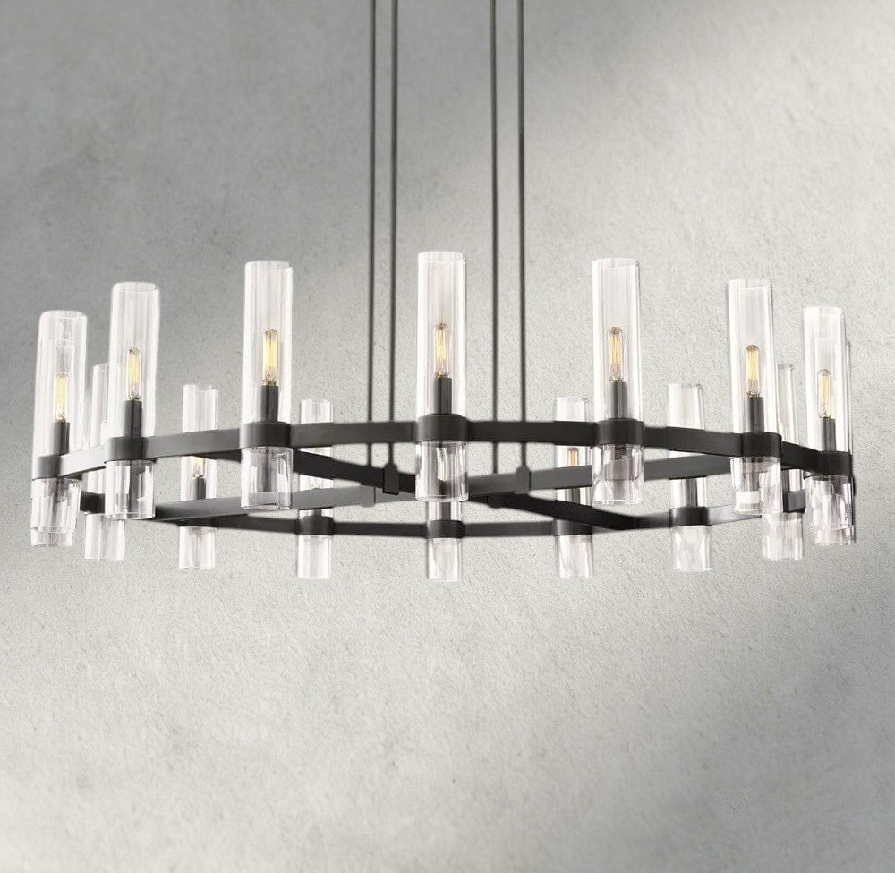 Ravay Round Chandelier 36", 48", 60" - GILDLAMPS
