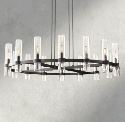 Ravay Round Chandelier 36", 48", 60" - GILDLAMPS