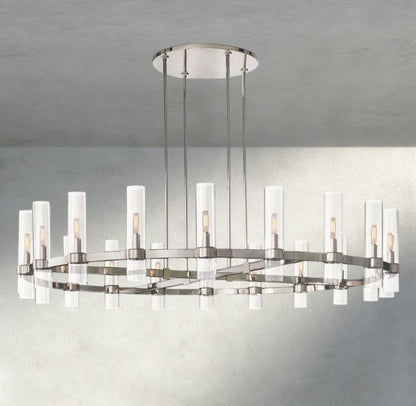 Ravay Round Chandelier 36", 48", 60" - GILDLAMPS