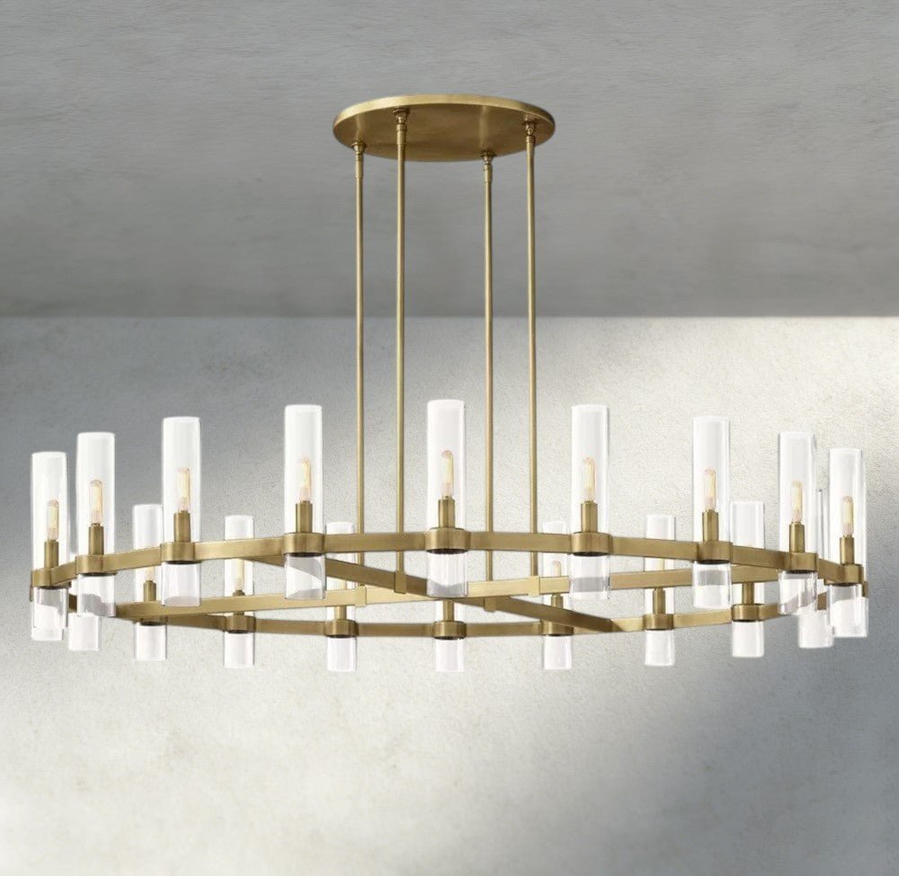 Ravay Round Chandelier 36", 48", 60" - GILDLAMPS