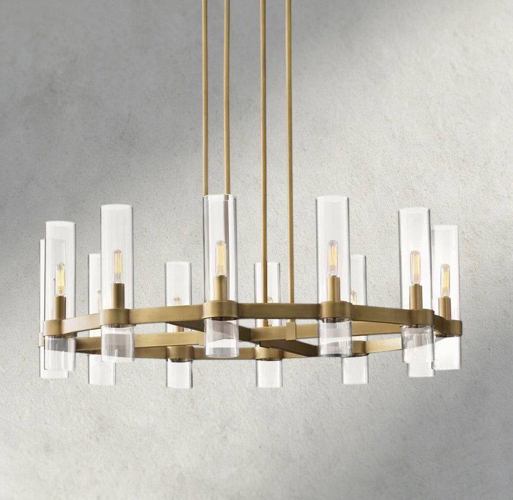 Ravay Round Chandelier 36", 48", 60" - GILDLAMPS