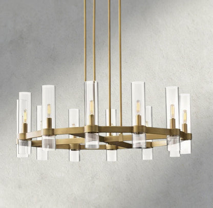 Ravay Round Chandelier 36", 48", 60" - GILDLAMPS