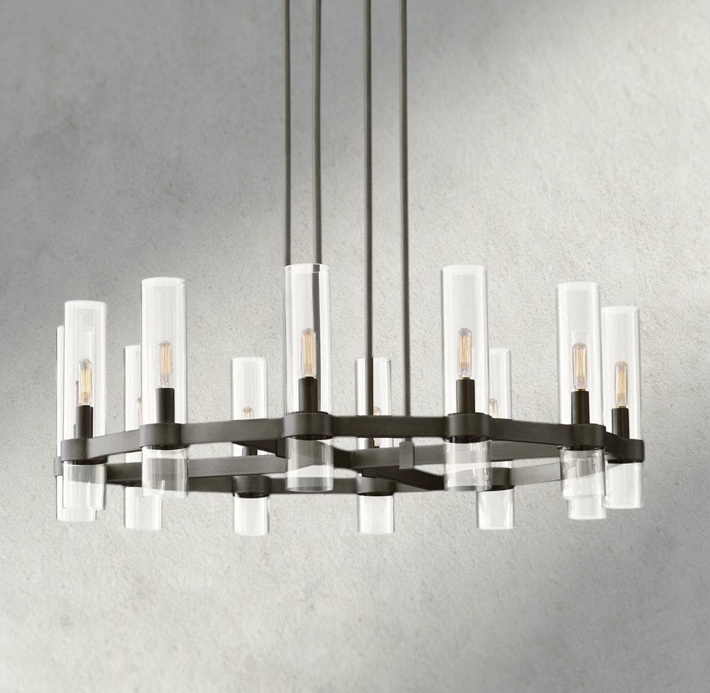 Ravay Round Chandelier 36", 48", 60" - GILDLAMPS