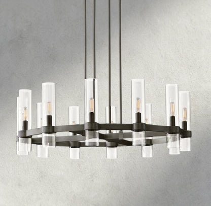 Ravay Round Chandelier 36", 48", 60" - GILDLAMPS
