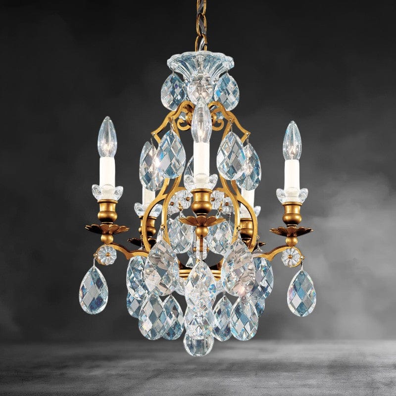Renaissance Crystal Chandelier 14 inch