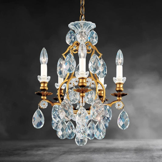 Renaissance Crystal Chandelier 14 inch - GILDLAMPS