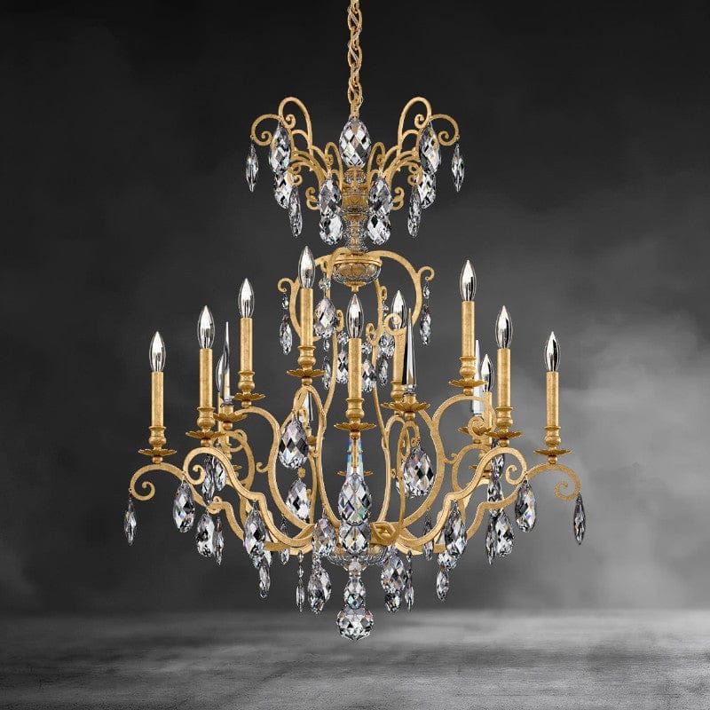 Renaissance Nouveau Chandelier 32 inch