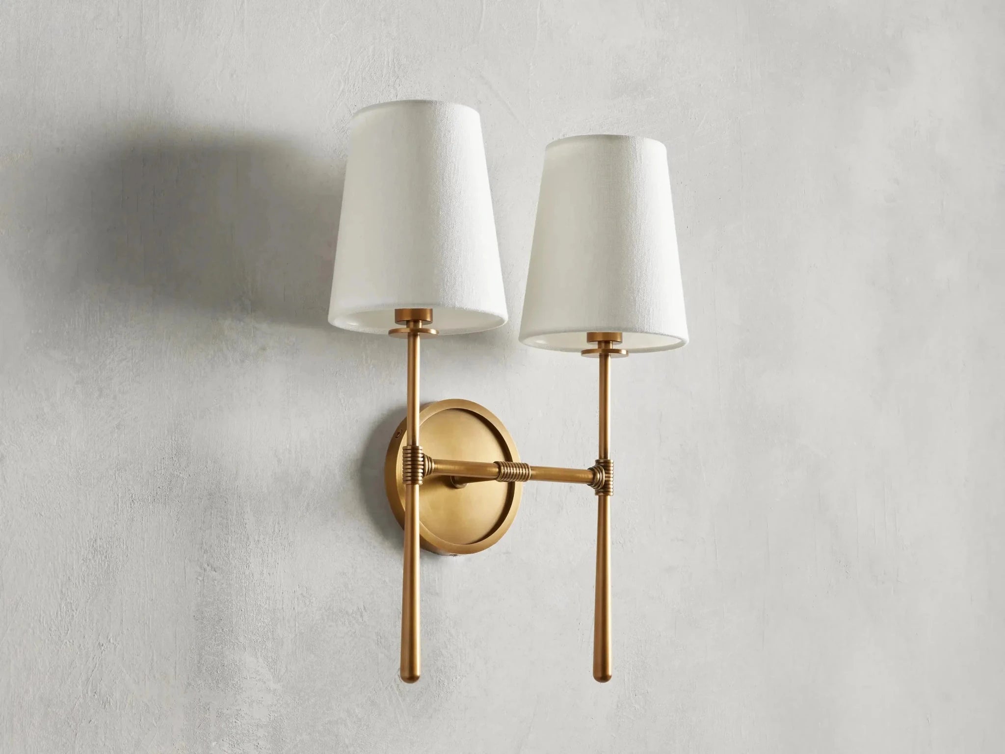 Rhodes 2-Light Wall Sconce - GILDLAMPS