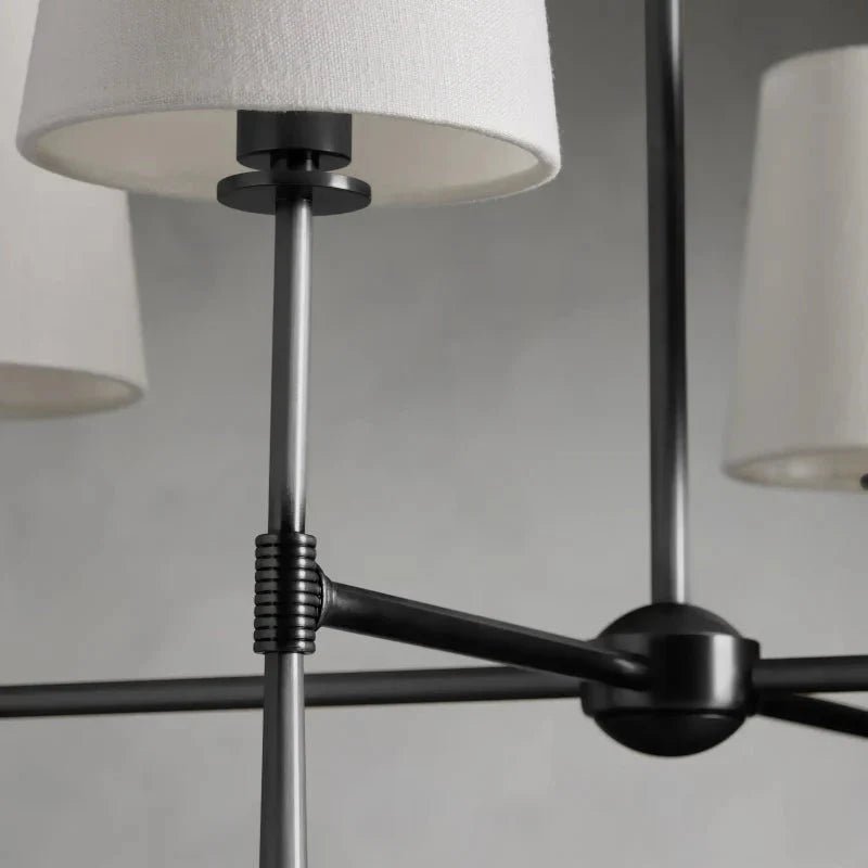 Rhodes 2 - Tier Round Chandelier - GILDLAMPS