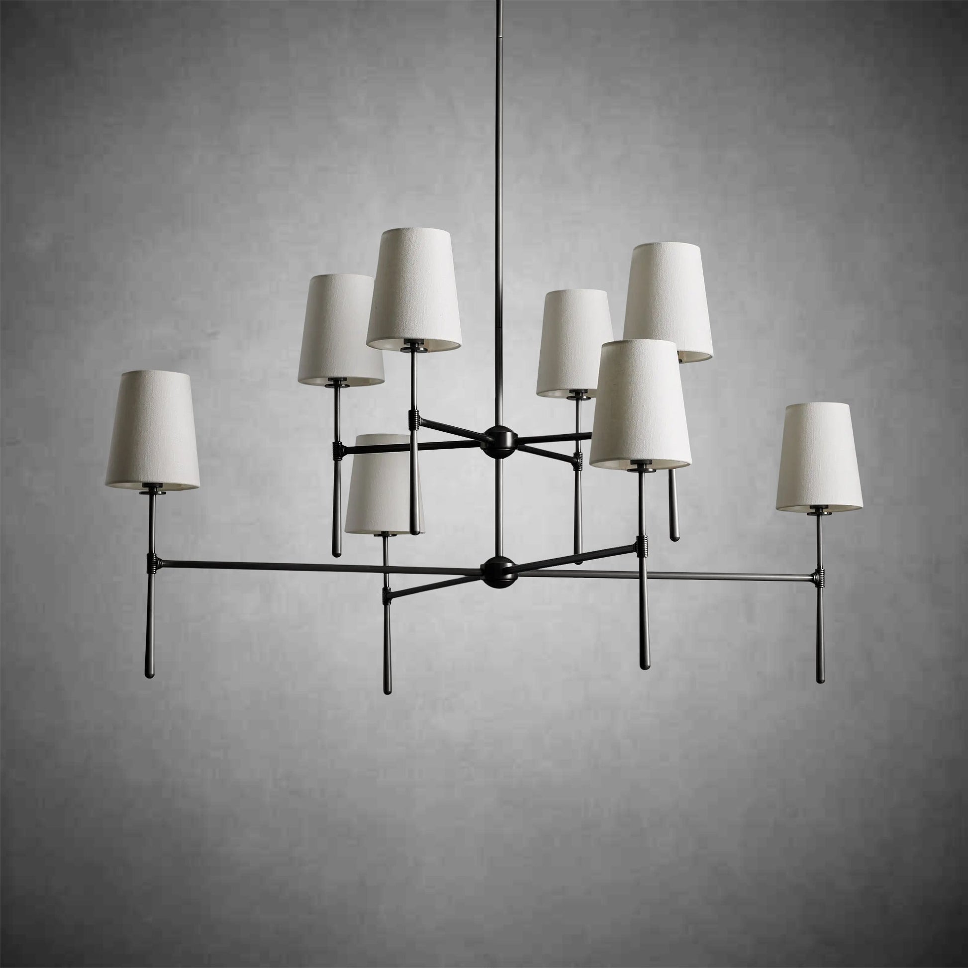 Rhodes 2 - Tier Round Chandelier - GILDLAMPS