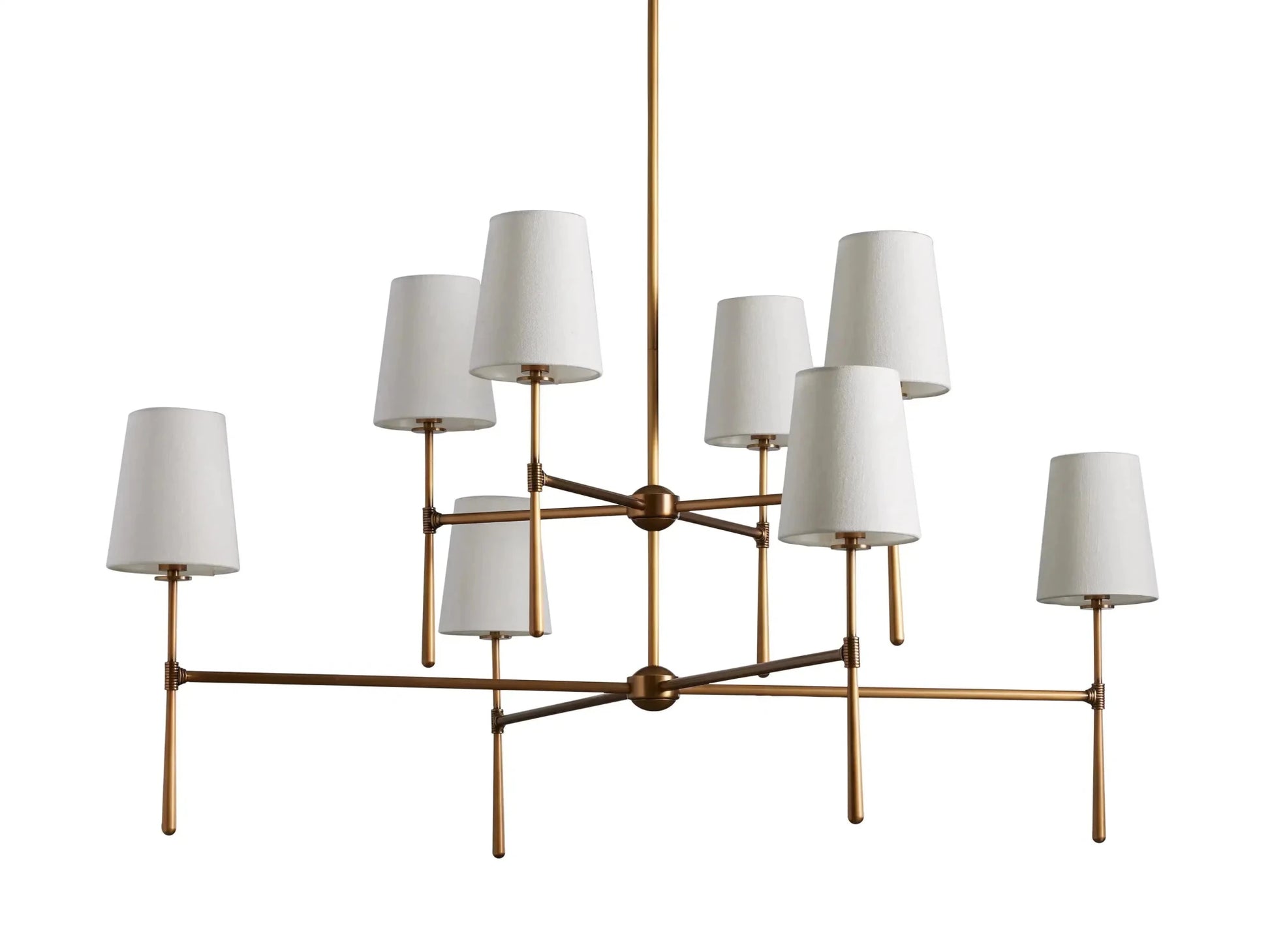 Rhodes 2-Tier Round Chandelier - GILDLAMPS