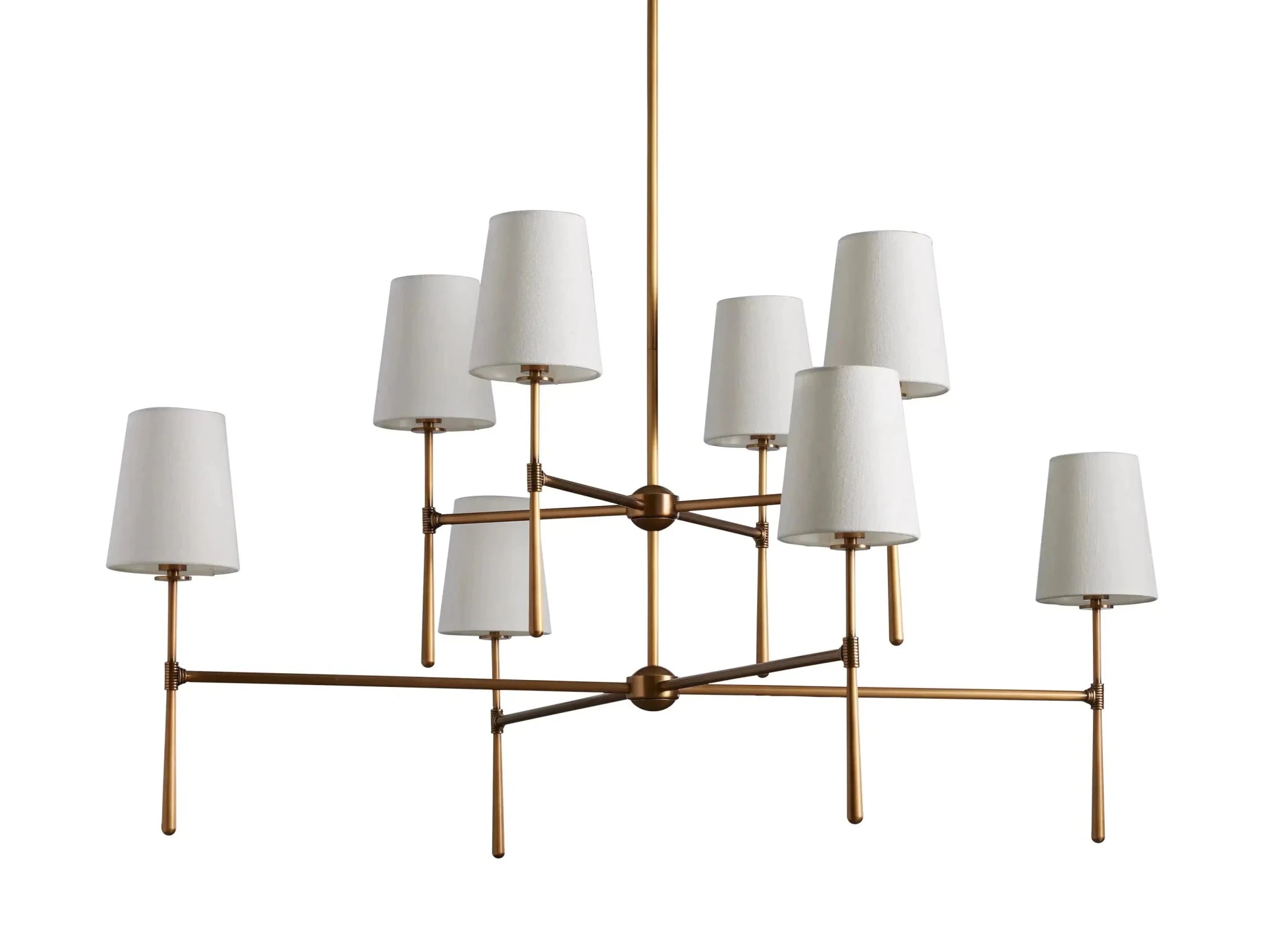 Rhodes 2-Tier Round Chandelier - GILDLAMPS