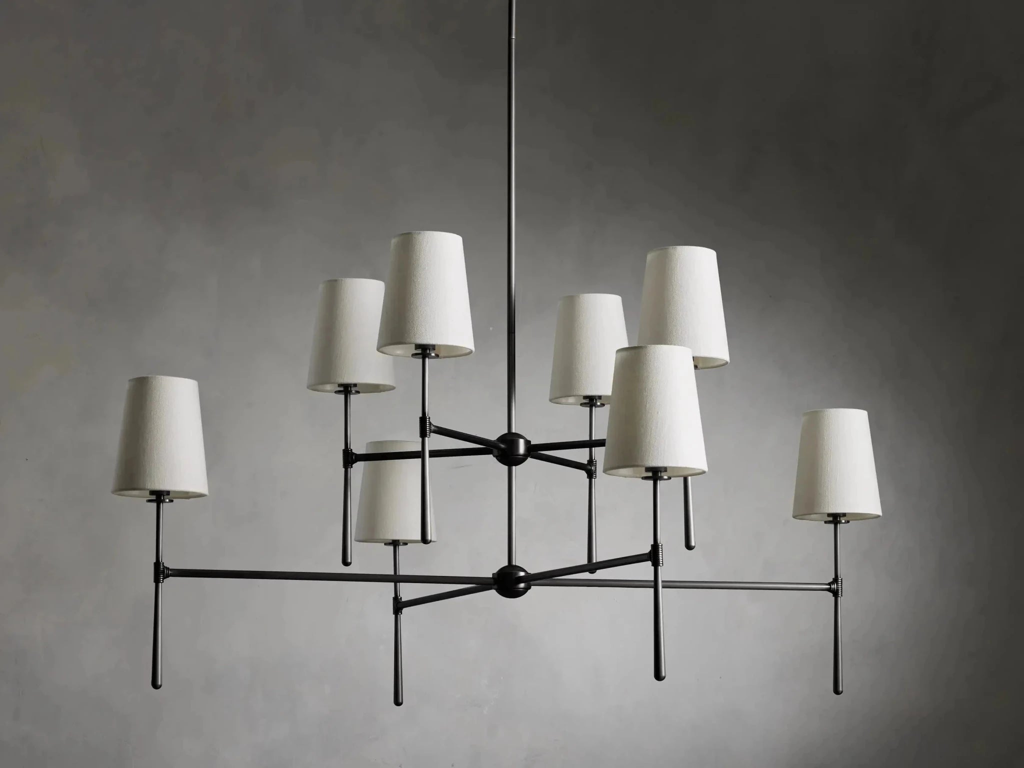 Rhodes 2-Tier Round Chandelier - GILDLAMPS