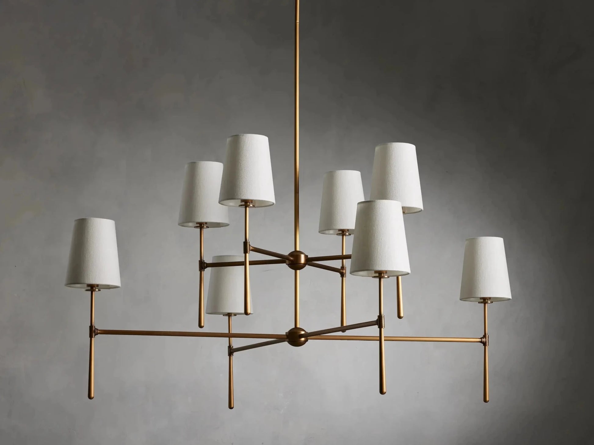 Rhodes 2-Tier Round Chandelier - GILDLAMPS