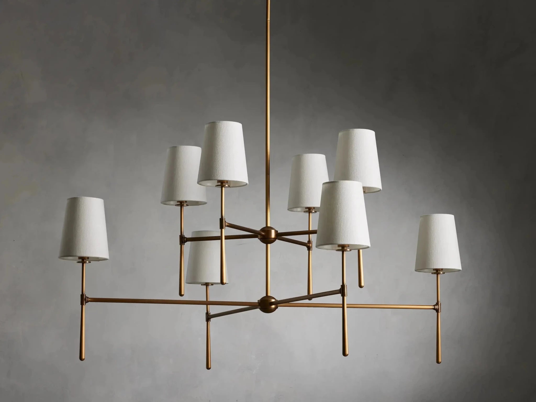 Rhodes 2-Tier Round Chandelier - GILDLAMPS