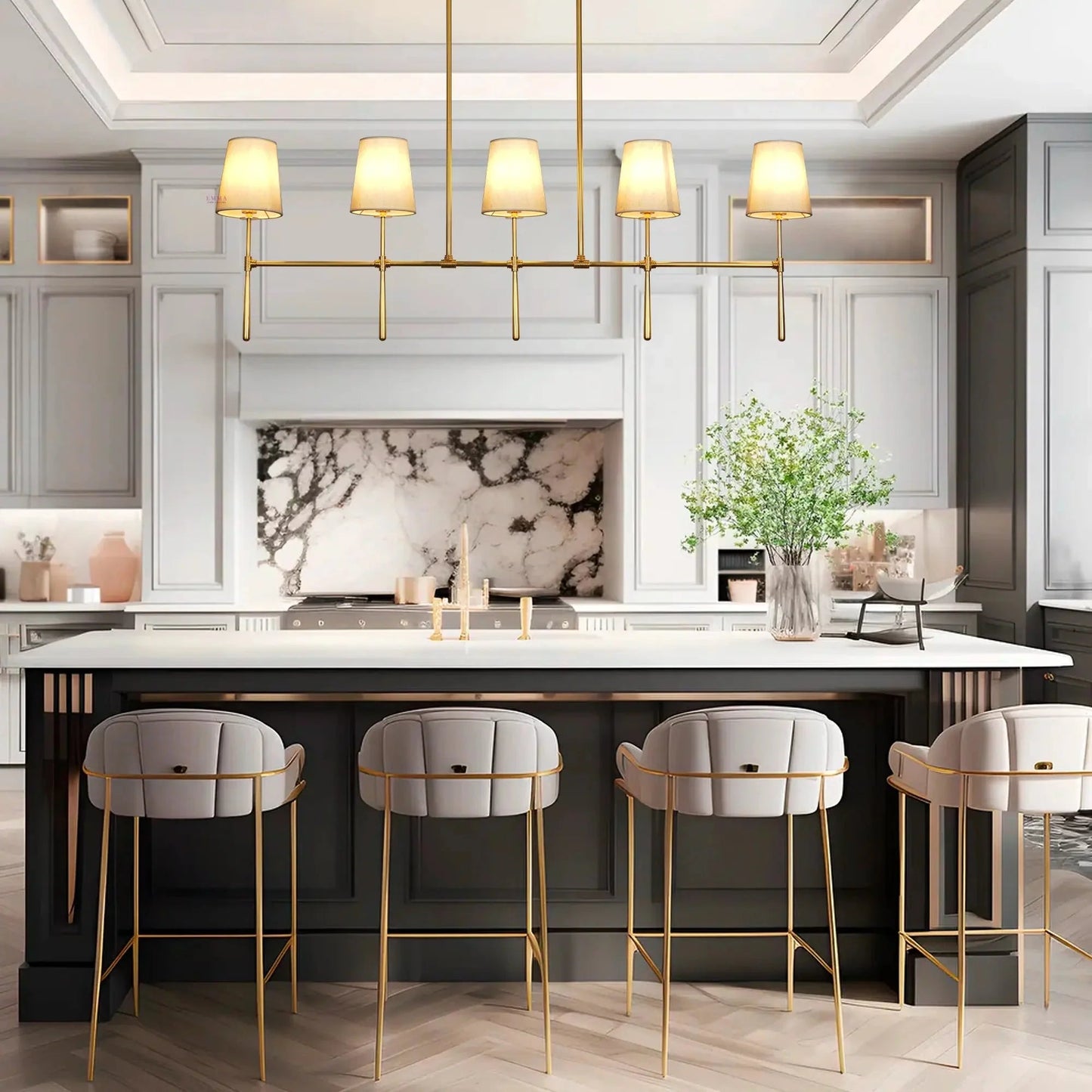 Rhodes Linear Chandelier - GILDLAMPS