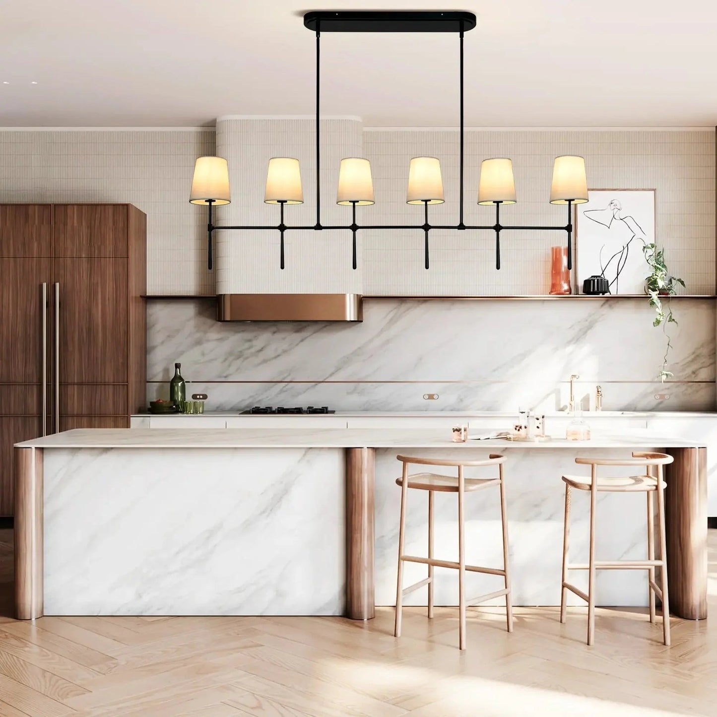 Rhodes Linear Chandelier - GILDLAMPS