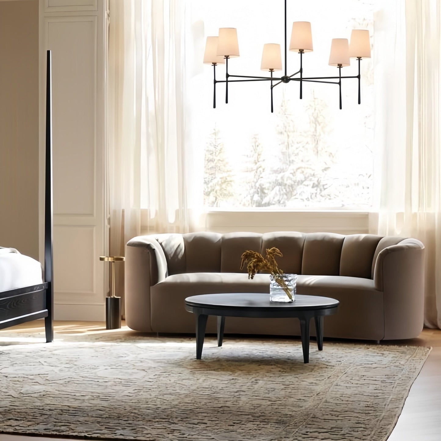 Rhodes Round Chandelier - GILDLAMPS