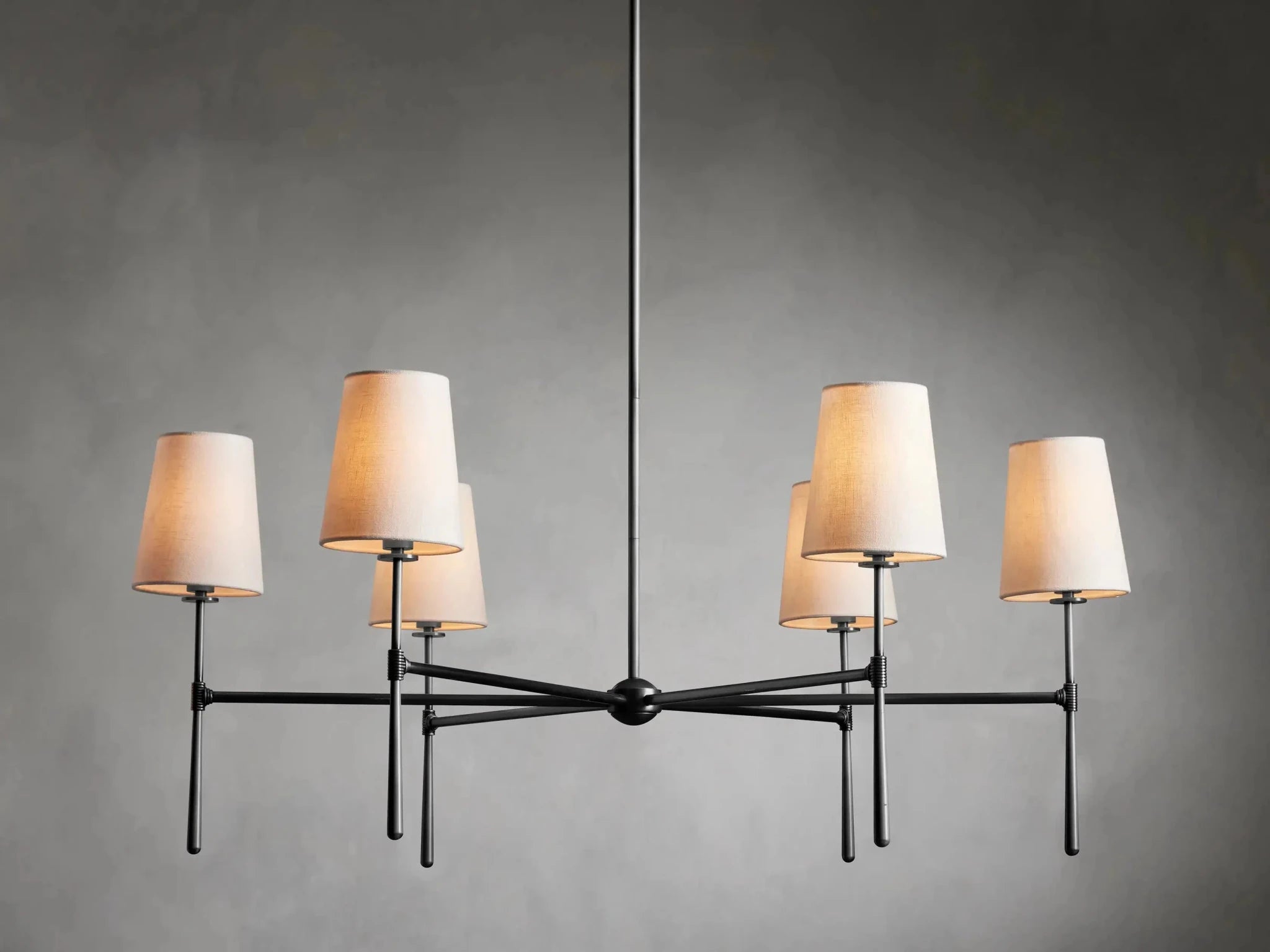 Rhodes Round Chandelier 4/6 Light - GILDLAMPS