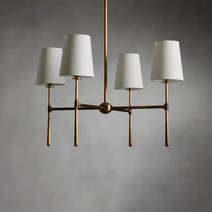 Rhodes Round Chandelier 4/6 Light - GILDLAMPS