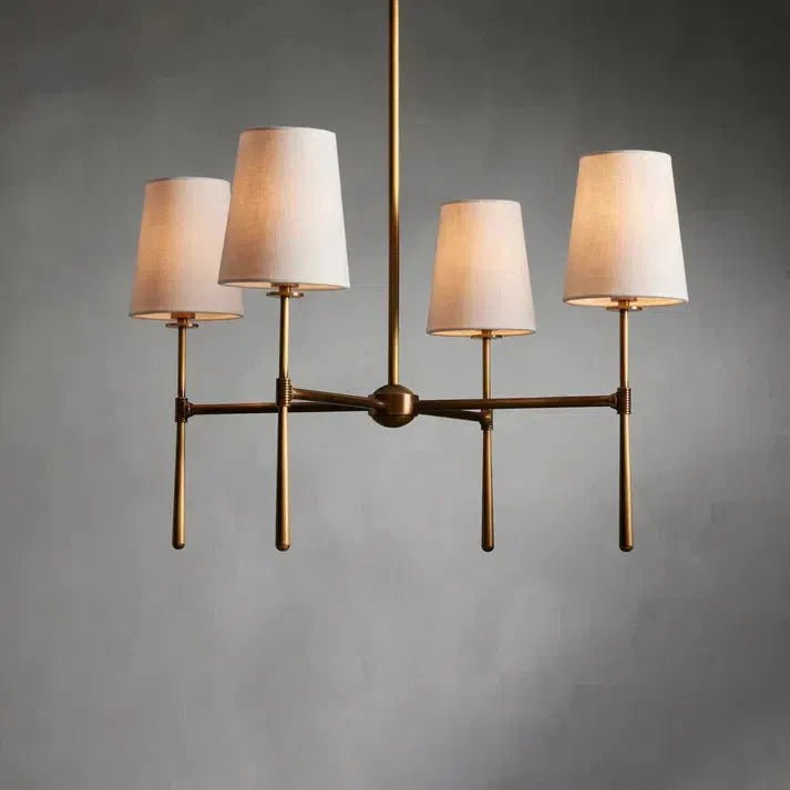 Rhodes Round Chandelier 4/6 Light - GILDLAMPS