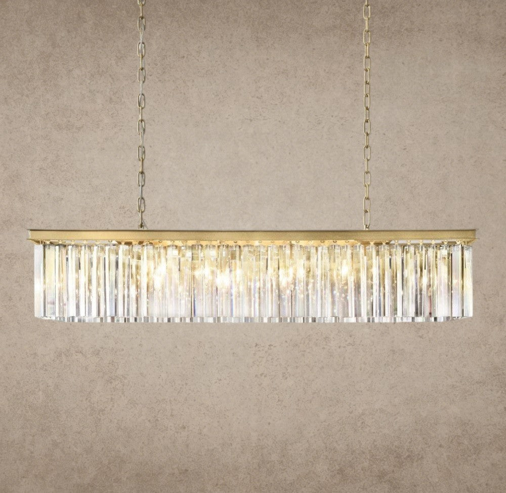 Rhys Rectangular Chandelier 49 inch, 60 inch