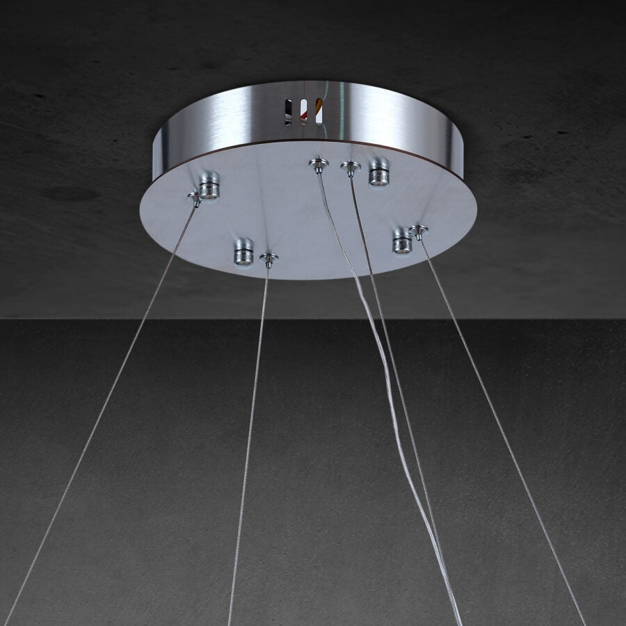 Rivaga Calcite Round Chandelier 31"40"60" - GILDLAMPS