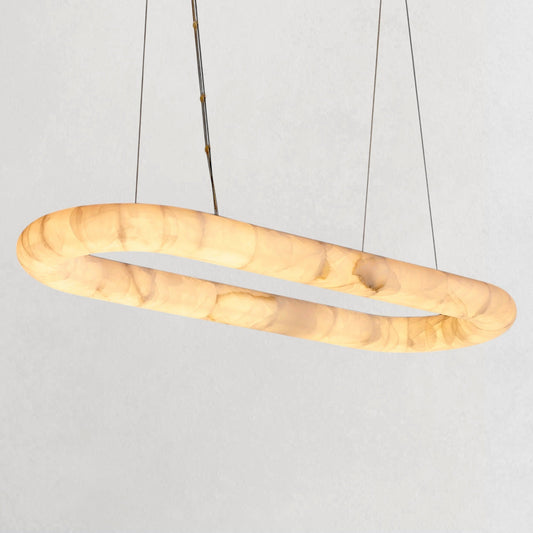 Rivaga Lisse Oval Chandelier - GILDLAMPS