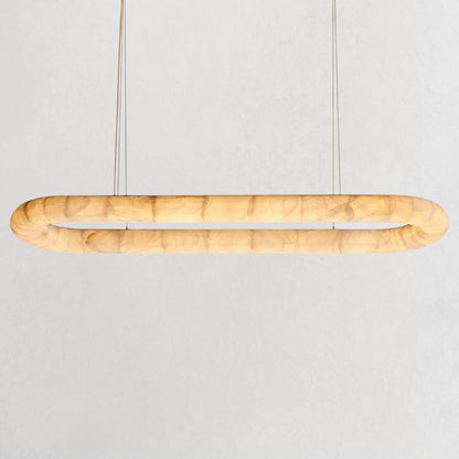 Rivaga Lisse Oval Chandelier - GILDLAMPS