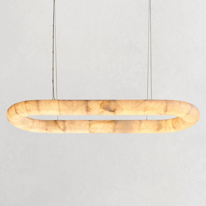 Rivaga Lisse Oval Chandelier - GILDLAMPS