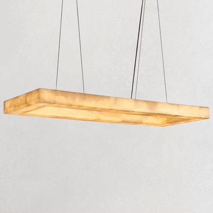 Rivaga Lueur Rectangular Chandelier - GILDLAMPS