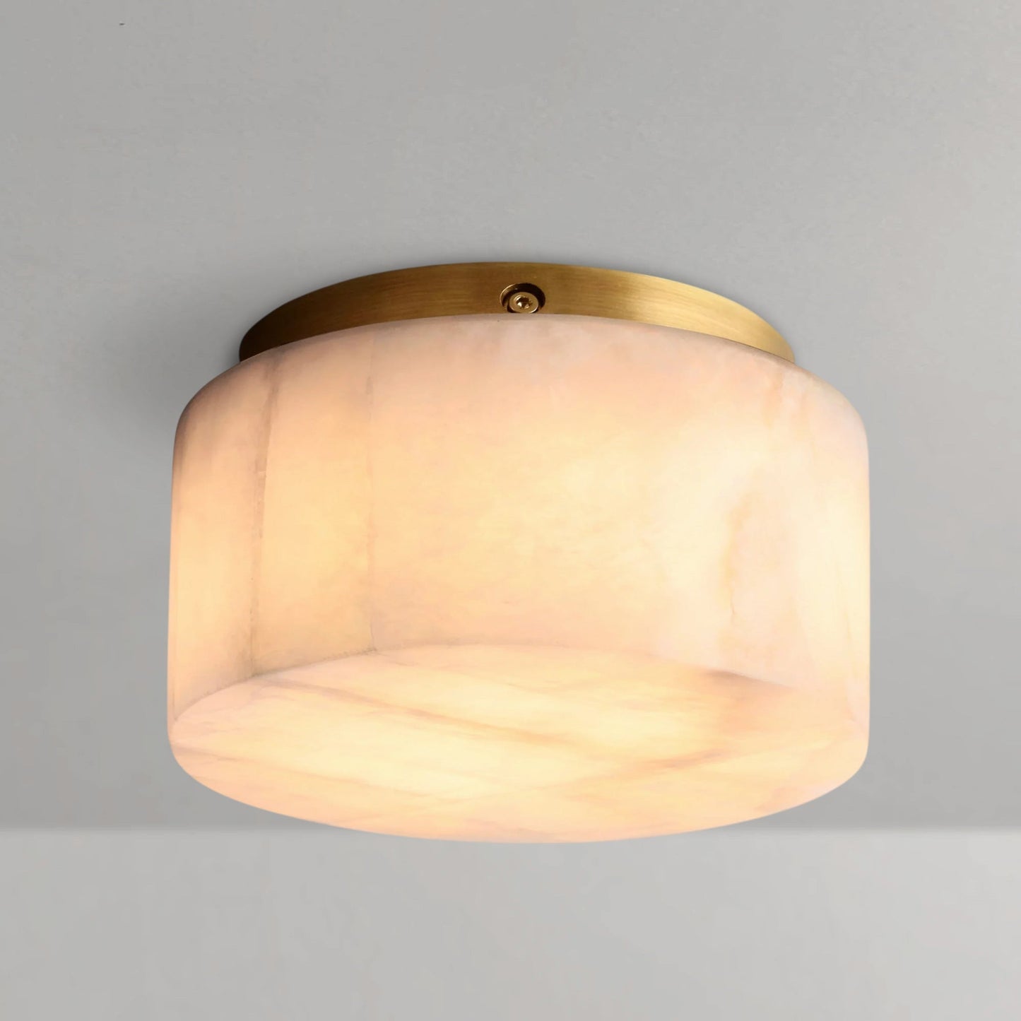 Rivaga Lueur Round Flushmount - GILDLAMPS