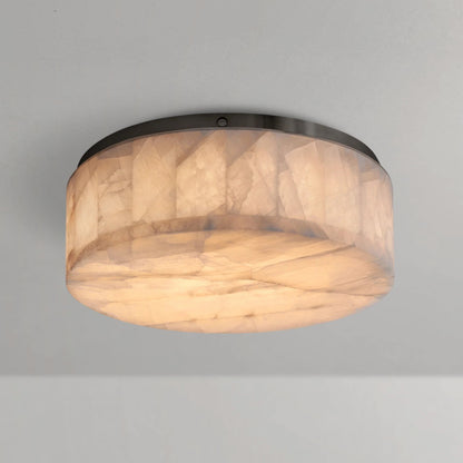 Rivaga Lueur Round Flushmount - GILDLAMPS